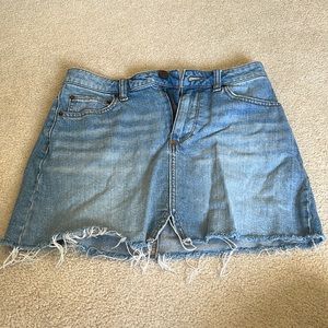 jean skirt